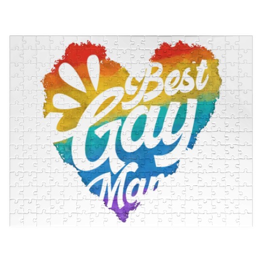 Gay Rights Rainbow Pride Month LGBTQ Gay Pride Jigsaw Puzzles