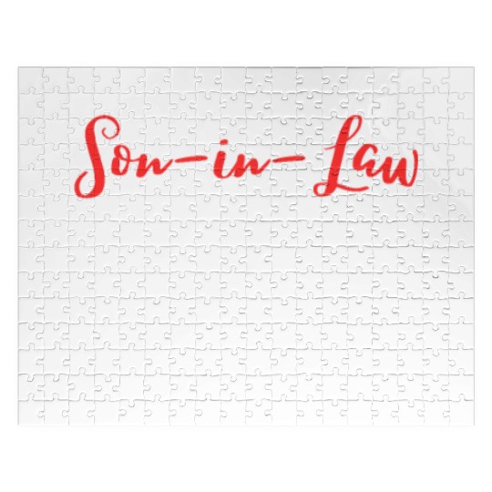 My son in law is my favorite child Jigsaw Puzzles