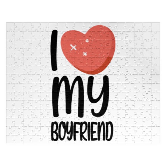 I love my boyfriend Jigsaw Puzzles