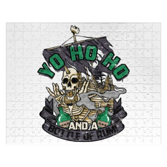 Yo ho ho and a bottle of rum! - Pirate Jigsaw Puzzles