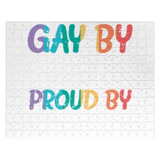 Gay Rights Rainbow Pride Month LGBTQ Gay Pride Jigsaw Puzzles