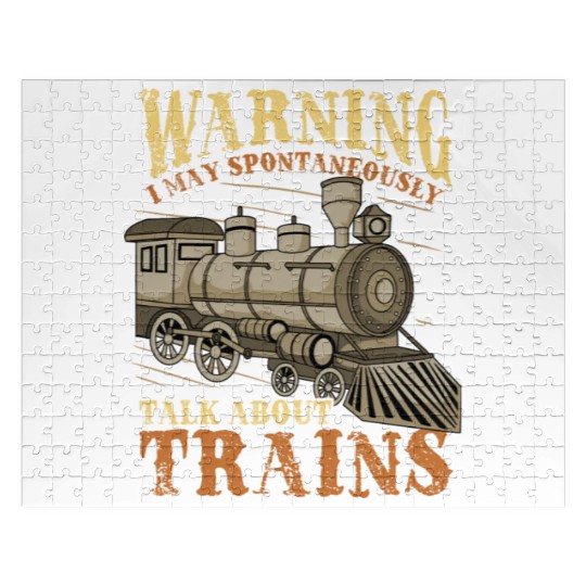 Trains Railroad Train Lover Jigsaw Puzzles