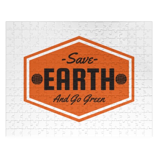 Earth Day Save The Earth And Go Green Nature Jigsaw Puzzles