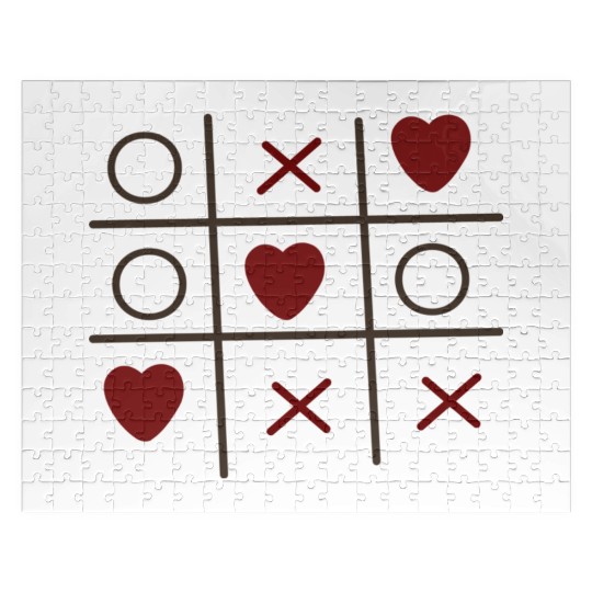 Cool Valentine s Day Criss Cross Heart Jigsaw Puzzles