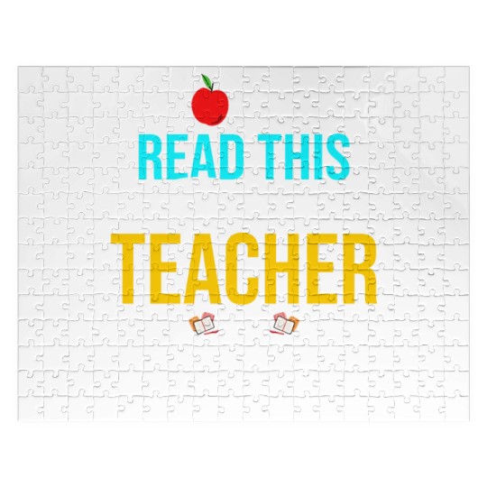 Teacher Appreciation 2023 Cute, Funny Teacher Jigsaw Puzzles
