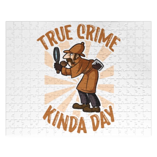 True Crime Murder Spy Crime Interest Gift Idea Jigsaw Puzzles