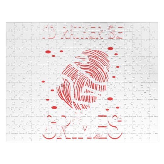 True Crime Murder Spy Crime Interest Gift Idea Jigsaw Puzzles