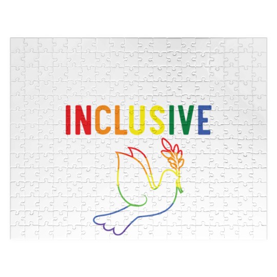 Gay Rights Rainbow Pride LGBTQ Gay Pride Parade Jigsaw Puzzles