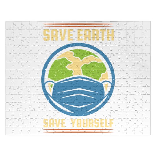 Earth Day Save Earth Save Yourself Pro Environment Jigsaw Puzzles