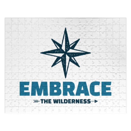 Embrace the Wilderness Camping cute Jigsaw Puzzles