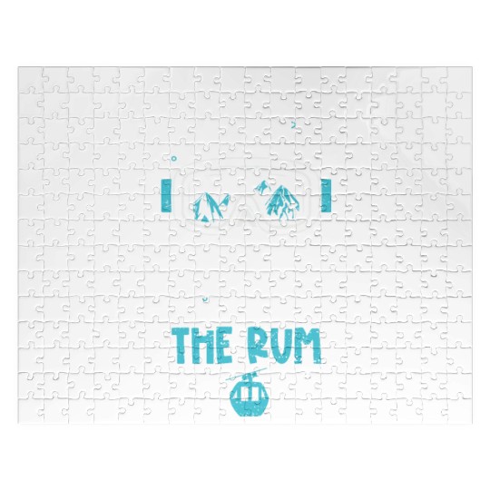 Ski the run, apres the rum Jigsaw Puzzles