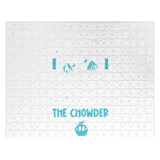 Ski the cold, apres the chowder Jigsaw Puzzles