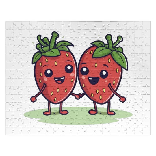 Strawberry Friends Jigsaw Puzzles