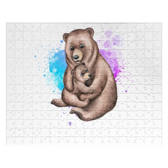 Mumma Bear, Mother's Day, Mom Jigsaw Puzzles