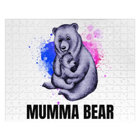 Mumma Bear, Mother's Day, Mom Jigsaw Puzzles