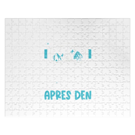 Ski the ridges, Apres the rum Jigsaw Puzzles