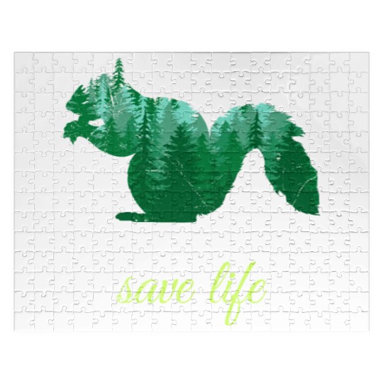 Save Nature Save Life Design environment Jigsaw Puzzles