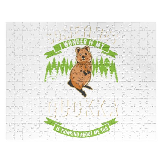 Quokka Gift Short-tailed Kangaroo Jigsaw Puzzles