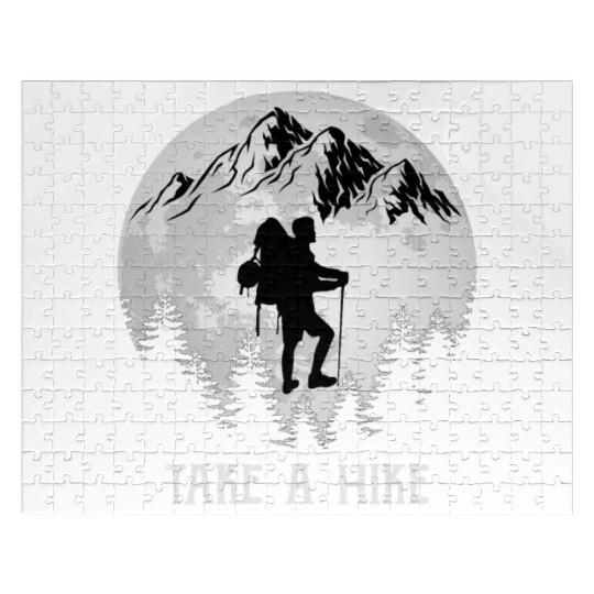 Take a Hike Wanderlust Hiking Jigsaw Puzzles