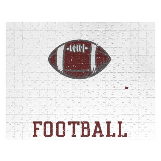Old School Football - American F... Jigsaw Puzzles