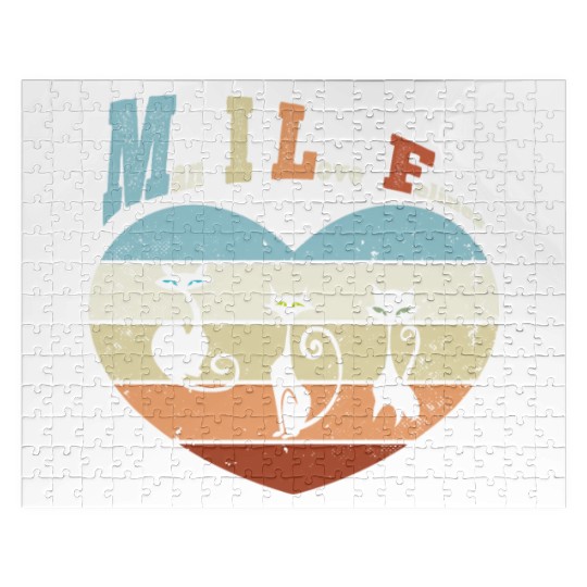 Man I Love Felines Jigsaw Puzzles