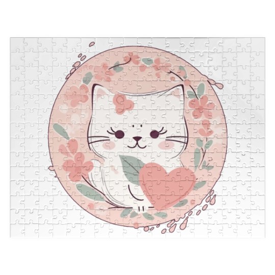 Mother's Day Cat Lover Jigsaw Puzzles