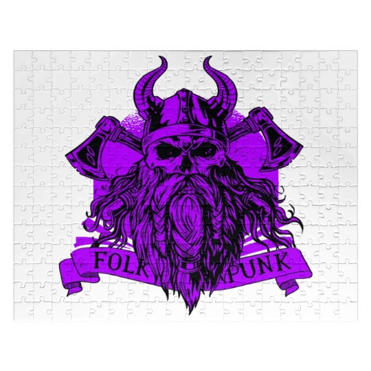 Viking Folk Punk Jigsaw Puzzles