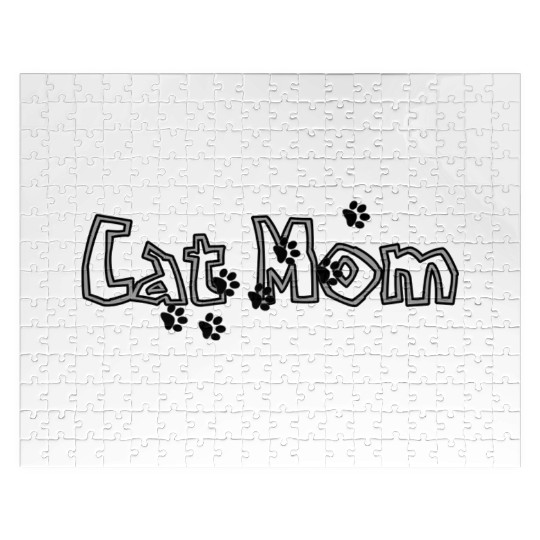 Cat Mom Jigsaw Puzzles