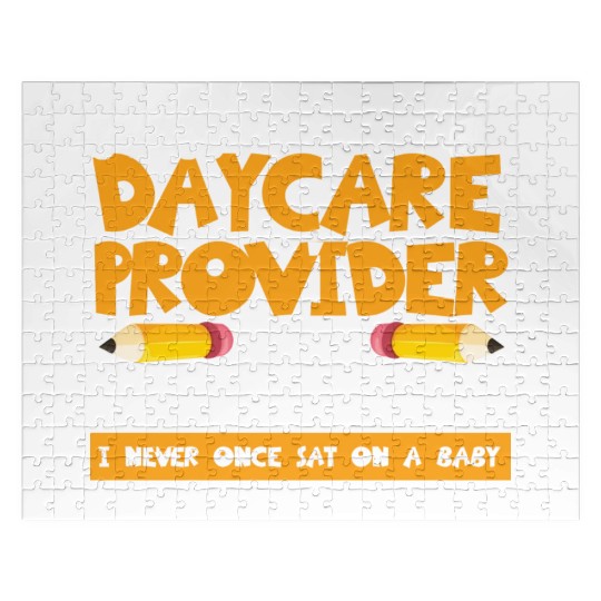 Daycare Teacher Child Care Daycare Provider Jigsaw Puzzles