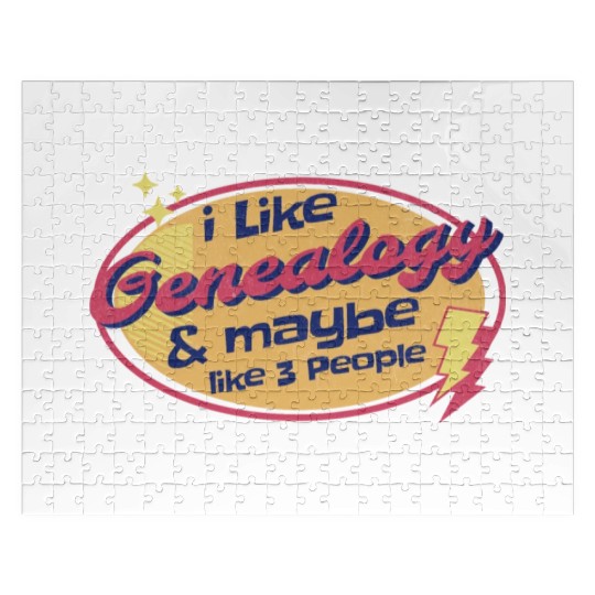 I like Genealogy and maybe like three People Jigsaw Puzzles