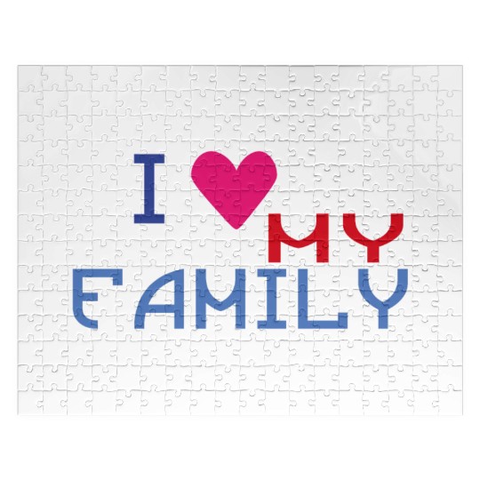 I Love my Family * Jigsaw Puzzles