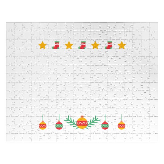 Santa Tractor Christmas Pajama Cool XMas Farming F Jigsaw Puzzles