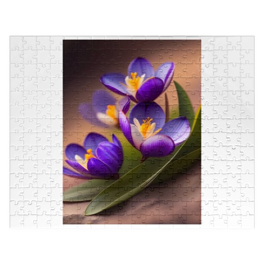 Spring Crocus Jigsaw Puzzles