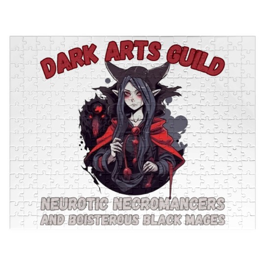 Dark Arts Guild, Necromancer Jigsaw Puzzles