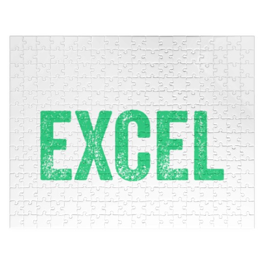 The Answer To Any Problem Is An Excel Spreadsheeta Jigsaw Puzzles