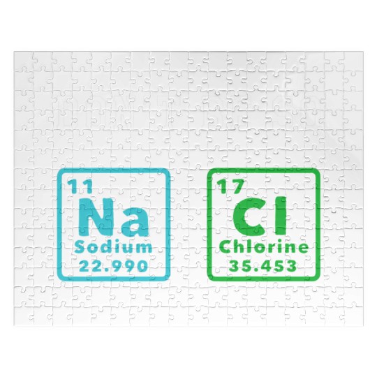 Dont Be So Salty Funny Chemistry Enthusiast Chemis Jigsaw Puzzles