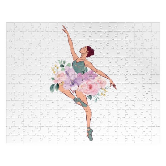 Ballet Dancer Dance Girl Ballerina Jigsaw Puzzles