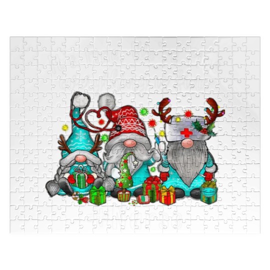 Gnome Its Fine Im Fine Everything Is Fine Xmas Jigsaw Puzzles