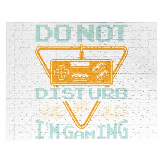 Do not disturb I'm gaming Jigsaw Puzzles