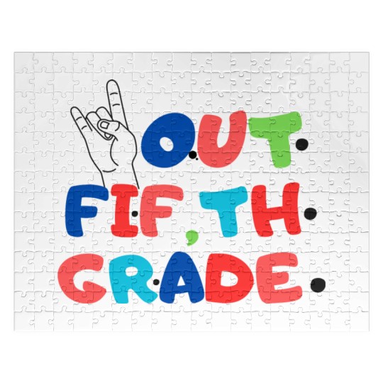 happy last day of school teacher students graduati Jigsaw Puzzles