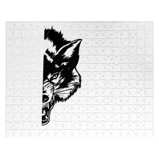 We Respect The Alpha Wolf Jigsaw Puzzles