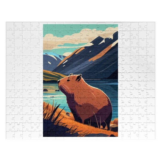 Capybara Nature Capibara Jigsaw Puzzles