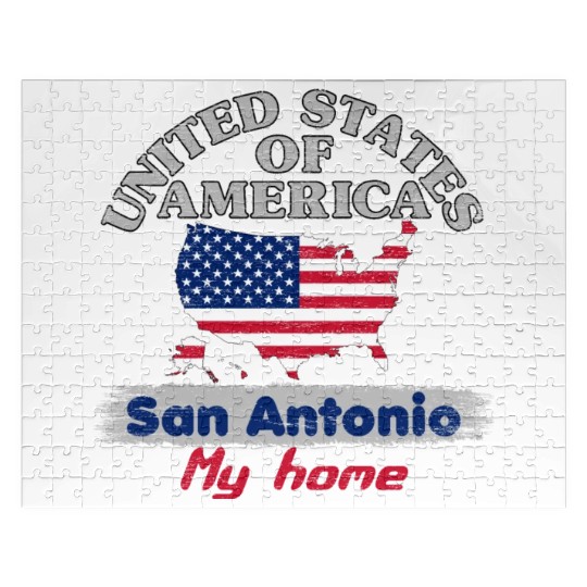 United States of America - San Antonio my home Jigsaw Puzzles