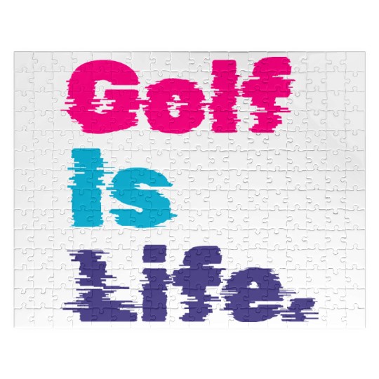 I Like Golfing, Golf Player, Golf Is Life Jigsaw Puzzles