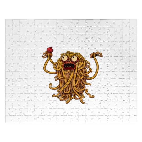 Atheist Atheism Flying Spaghetti Pastafarianism Jigsaw Puzzles