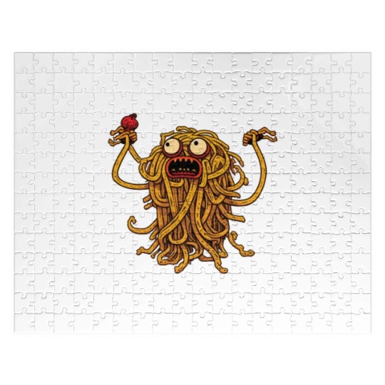 Atheist Atheism Flying Spaghetti Pastafarianism Jigsaw Puzzles