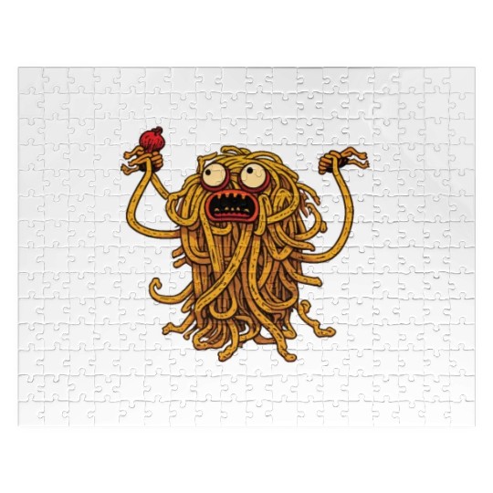 Atheist Atheism Flying Spaghetti Pastafarianism Jigsaw Puzzles