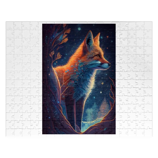 Fox Galaxy Nature Jigsaw Puzzles