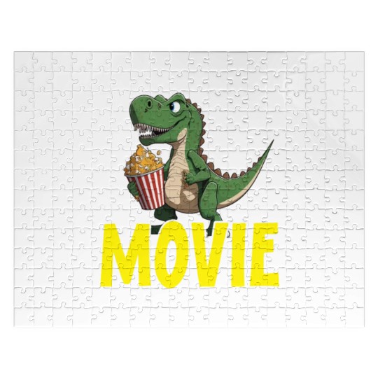 Training For Movie Marathon Movie Lover Cinema Jigsaw Puzzles