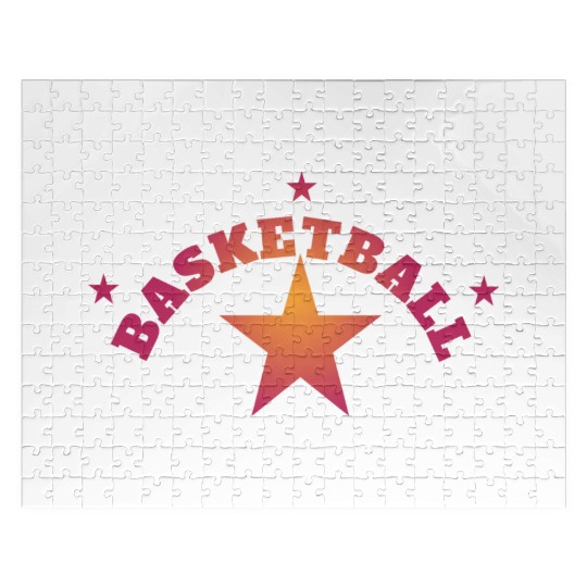 Basketball is a famous and distinctive sport Jigsaw Puzzles